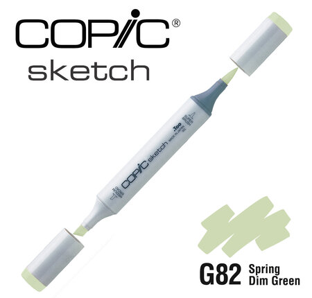 Marqueur à l'alcool Copic Sketch G82 Spring Dim Green