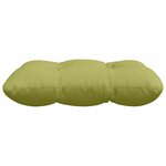 vidaXL Coussins de siège 4 Pièces Vert clair 45 x 45 x 12 cm tissu