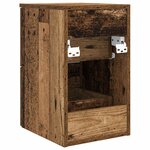 vidaXL Meuble de Salle de Bain In-between Chêne artisanal
