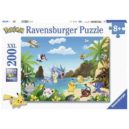 Puzzle 200 p xxl - attrapez-les tous ! / pokémon