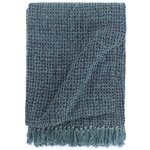 vidaXL Couverture en coton 220 x 250 cm Bleu indigo