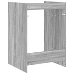 vidaXL Armoire pour machine à laver Gris Sonoma 67 5 x 62 x 97 cm