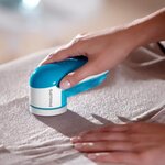 Philips gc026/00 rasoir electrique anti-bouloche / anti-peluche - rase bouloche - bleu