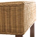 vidaXL Chaises à manger lot de 6 marron rotin naturel