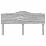 vidaXL Tête de lit Gris Sonoma 200 cm Bois d'ingénierie