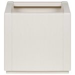 vidaXL Bac à Fleurs Blanc 36 x 36 x 35 cm Plastique