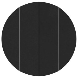 vidaXL Tapis de piscine Noir Ø 500 cm Géotextile en polyester