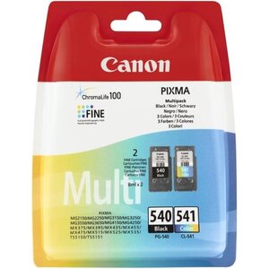 Canon pack de 2 cartouches pg-540 / cl-541 - noir + couleur
