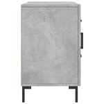 vidaXL Buffet gris béton 100x36x60 cm bois d'ingénierie