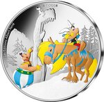 France - Monnaie de Paris Astérix et le Griffon - 10 Euros Argent Colorisé BE 2022 (MDP)