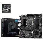 Msi b560m pro-vdh carte mère intel b560 lga 1200 micro atx