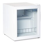 Mini frigo vitré professionnel à boissons - polar - r600a - acier inoxydable146430vitrée x480x510mm