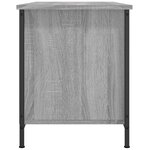 vidaXL Meuble TV Sonoma gris 100x40x50 cm Bois d'ingénierie