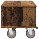 vidaXL Meuble TV Bois ancien 37 x 35 x 35 cm Bois d'ingénierie