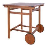 Salon de jardin 5 pièces bois d'acacia naturel 03_0010532