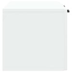 vidaXL Meuble TV mural Blanc 78 5 x 31 x 30 cm Bois d'ingénierie