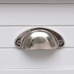 vidaXL Table d'appoint Blanc 40x40x40 cm Bois de Paulownia