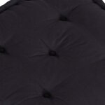 vidaXL Pouf modulaire anthracite 70x70x36 tissu