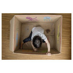 Crayon WOODY 3 en 1 Extra large Blanc titane STABILO
