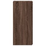 vidaXL Buffet chêne marron 40x42 5x93 cm bois d'ingénierie