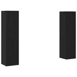 vidaXL Set de Meubles TV 4 Pièces Chêne noir 30.5 x 30 x 60 cm