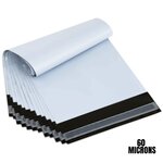 Lot 50 pochettes plastiques économiques n°1 - 60 microns - 170*230+40mm