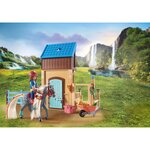 PLAYMOBIL 71353 - Horses of Waterfall Amelia & Whisper avec box pour chevaux