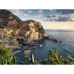 Puzzle 1500 pieces - vue sur les cinque terre - ravensburger - puzzle adultes - des 14 ans