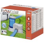 Bestway Pompe filtrante à cartouche transparente Flowclear