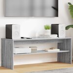 vidaXL Meuble TV Gris Sonoma 100 x 35 x 40 cm Bois d'ingénierie