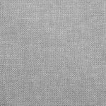 vidaXL Coussins de siège 2 pc Tissu Gris nuage Ø30 x 13 cm