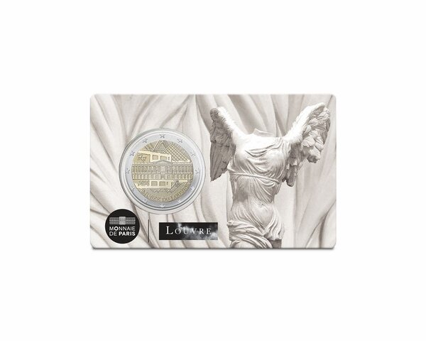 Musée du Louvre - La Victoire de Samothrace Monnaie de 2€ commémorative