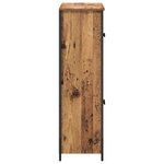 vidaXL Haut Armoire Bois Ancien 62 x 32 x 106 5 cm Bois d'ingénierie