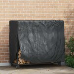 vidaXL Housse de meubles d'extérieur Noir 122 x 61 x 106 cm Tissu 420D