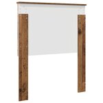 vidaXL Tête de lit Bois Ancien 80 cm Bois d'ingénierie