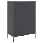 vidaXL Buffet haut anthracite 68x39x101 5 cm acier