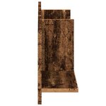 vidaXL Armoire murale 100x16 5x30 cm vieux bois bois d'ingénierie