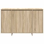 vidaXL Buffet Chêne sonoma 120 x 41 x 75 cm Bois d'ingénierie