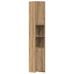 vidaXL Ensemble de meubles salle de bain 3 Pièces bois d'ingénierie
