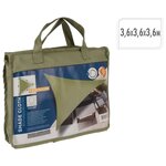ProGarden Toile d'ombrage 3 6x3 6x3 6 m vert triangulaire
