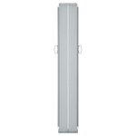 vidaXL Auvent latéral rétractable Rouge 160 x 600 cm