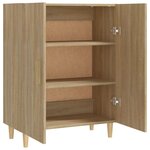 vidaXL Buffet Chêne sonoma 70x34x90 cm Bois d'ingénierie