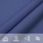 vidaXL Voile de parasol tissu oxford carré 3x3 m bleu