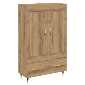vidaXL Haut Armoire avec tiroir Chêne artisanal 69 5 x 31 x 115 cm