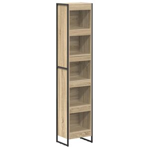vidaXL Bibliothèque Sonoma 80 x 30 x 155 cm Bois d'ingénierie