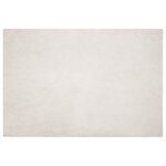vidaXL Tapis en Fourrure Synthétique de Lapin Olite Beige 140 x 200 cm