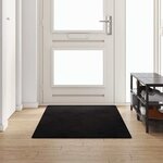vidaXL Tapis Couloir Noir 100 x 250 cm