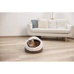 Igloo pour chats 43 x 54 x 35 cm - Marron
