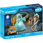 PLAYMOBIL 71797 - Chevalier et fantôme effets lumineux multicolores