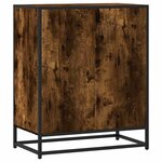 vidaXL Buffet chêne fumé 62x35x76 cm bois d'ingénierie